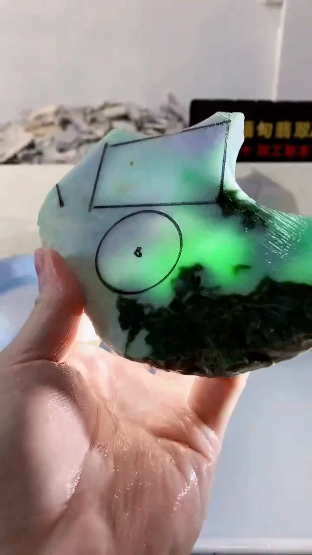 颈饰未镶嵌翡翠缅甸A货翡翠708
