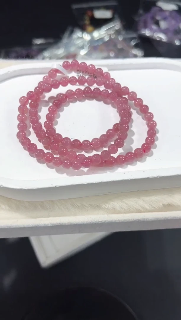 未镶嵌手串水晶15l多样性发其一【1条】默认微瑕5mm