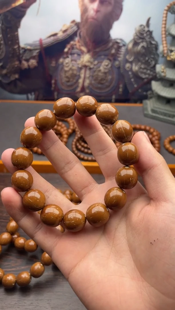 紫金鼠手串2号枣珠