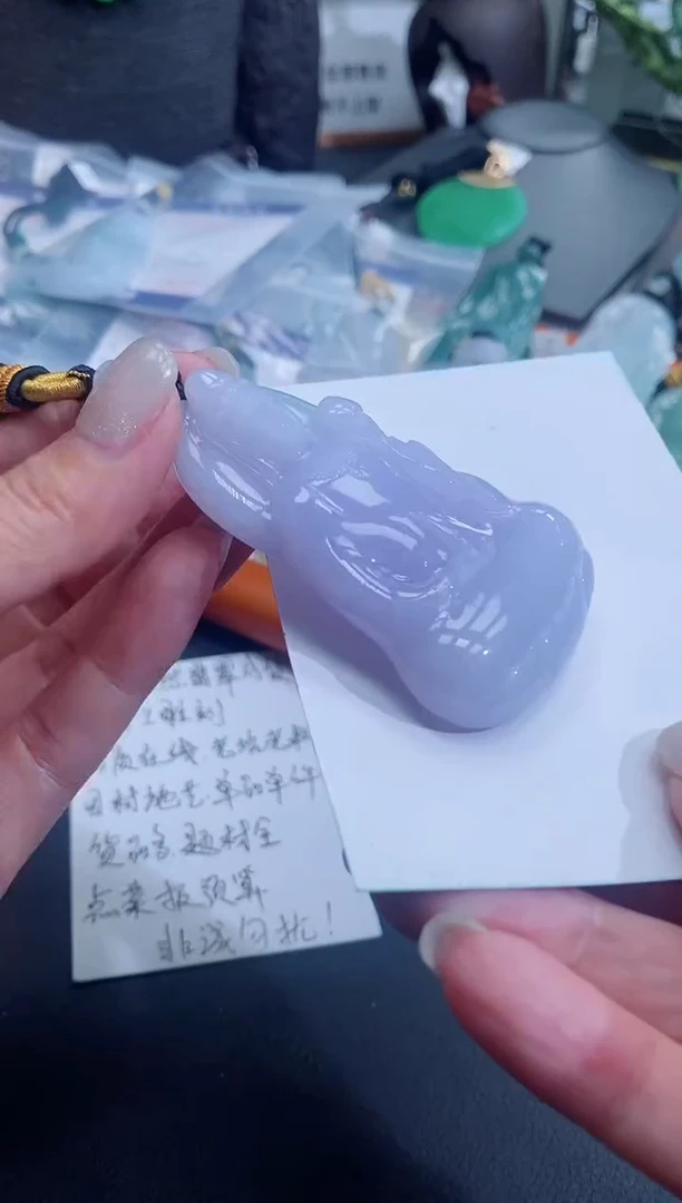 颈饰未镶嵌翡翠缅甸天然翡翠
