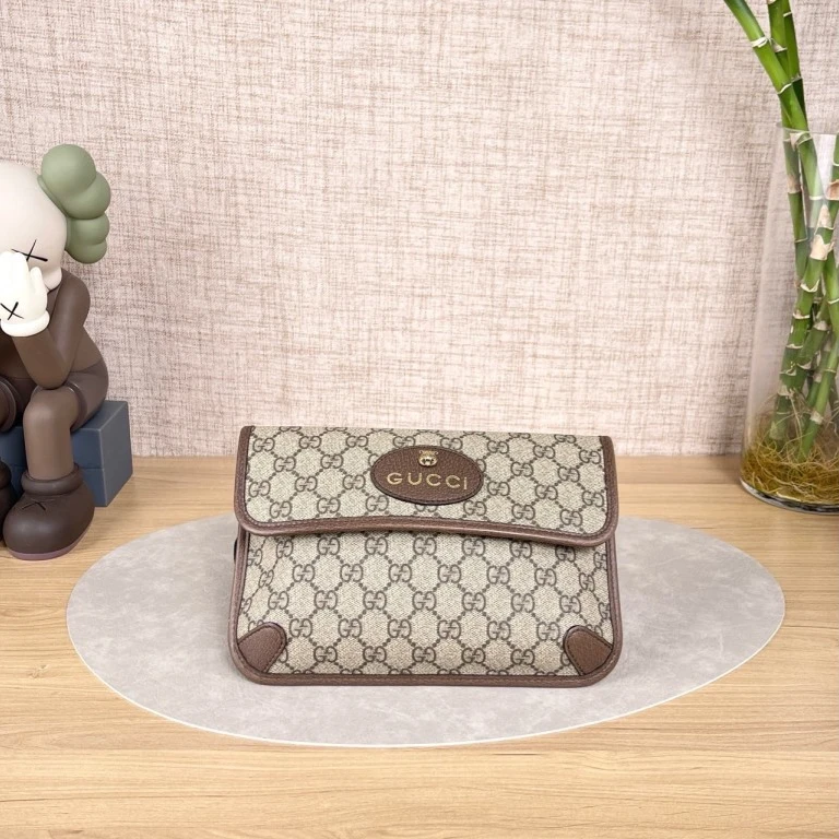 99新 GUCCI/古驰 虎头/腰包/7544