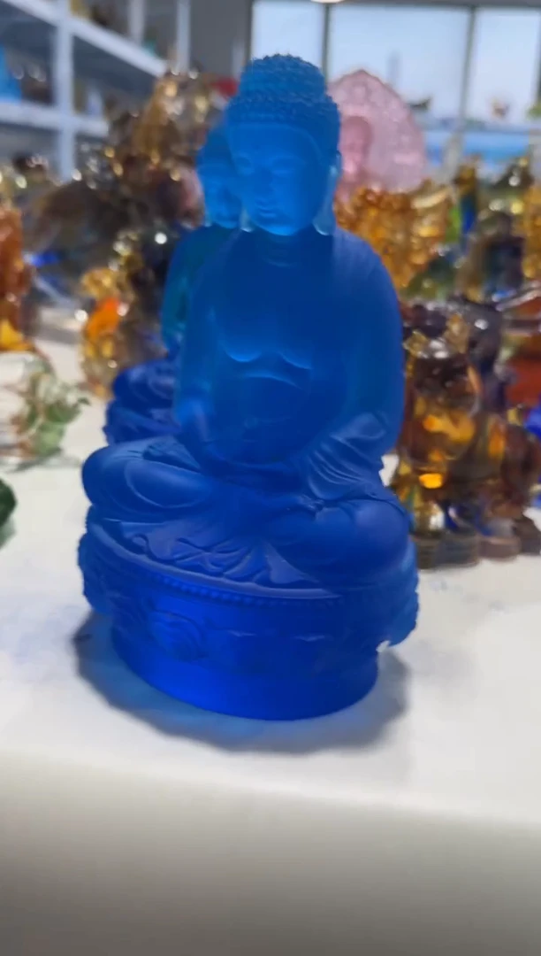 琉璃147微瑕古法琉璃假一罚十