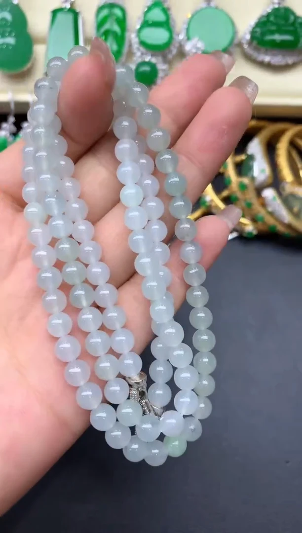 颈饰未镶嵌翡翠76-中国好珍宝