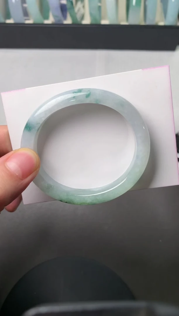 【闪购商品】翡翠手镯（贵妃镯）未镶嵌54.4*11.1*7.4