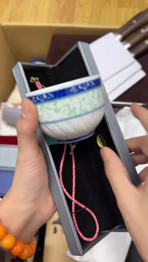 B瓷片工艺赏玩器物下单即认可多样发其一