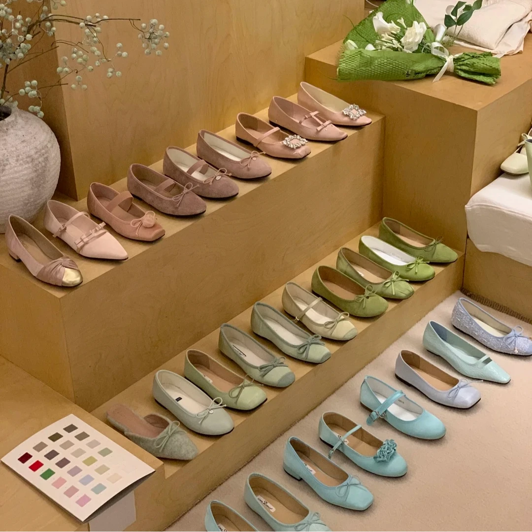 G371~G390玛丽珍单鞋仙女鞋子春秋2025新款小众温柔晚晚鞋