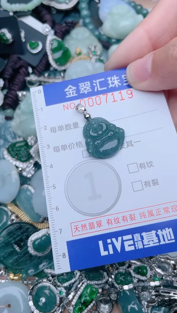 【闪购商品】翡翠颈饰未镶嵌7119.....1