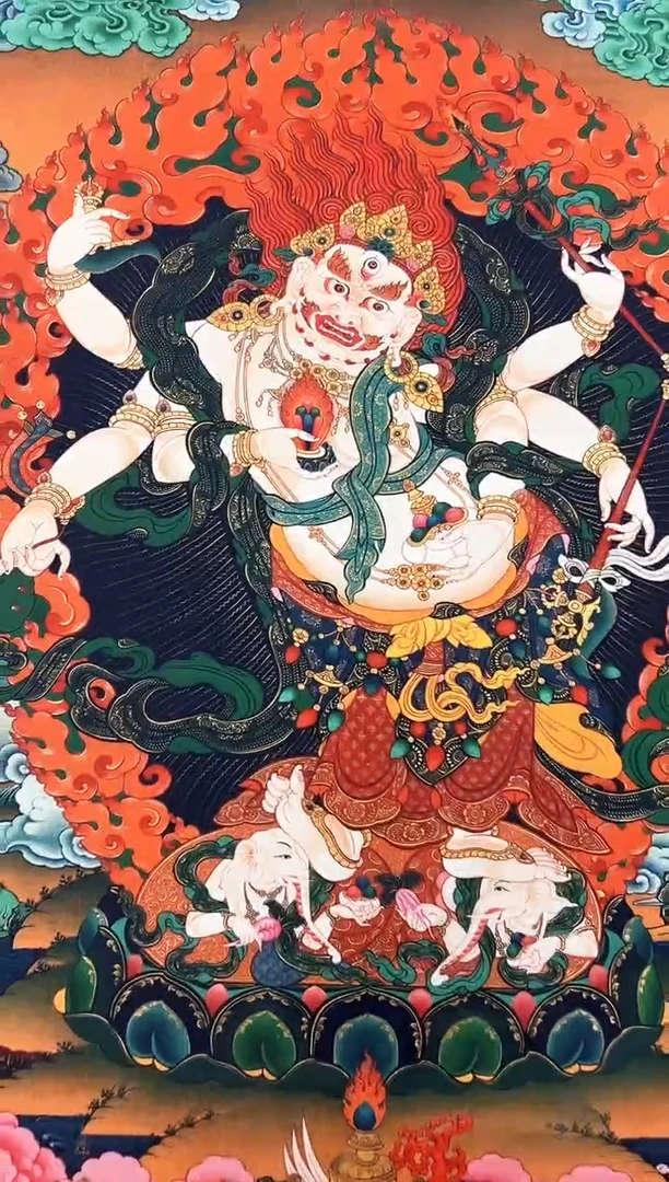 装裱画16038唐卡