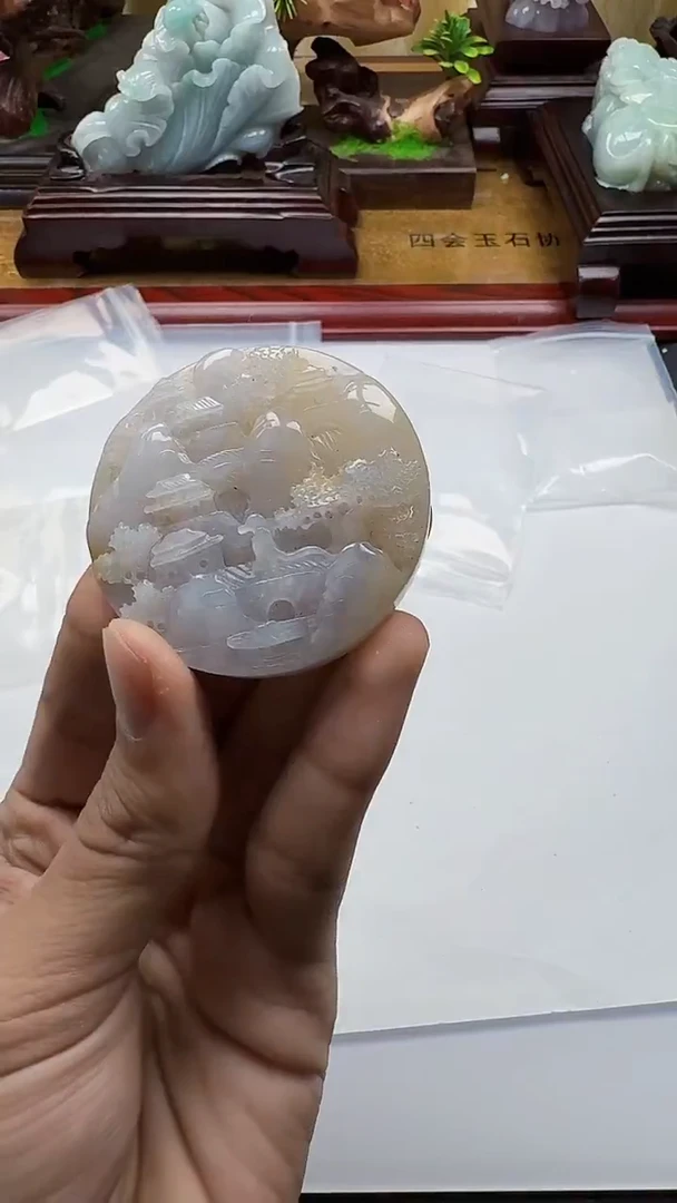 吊坠(不含链)未镶嵌翡翠1