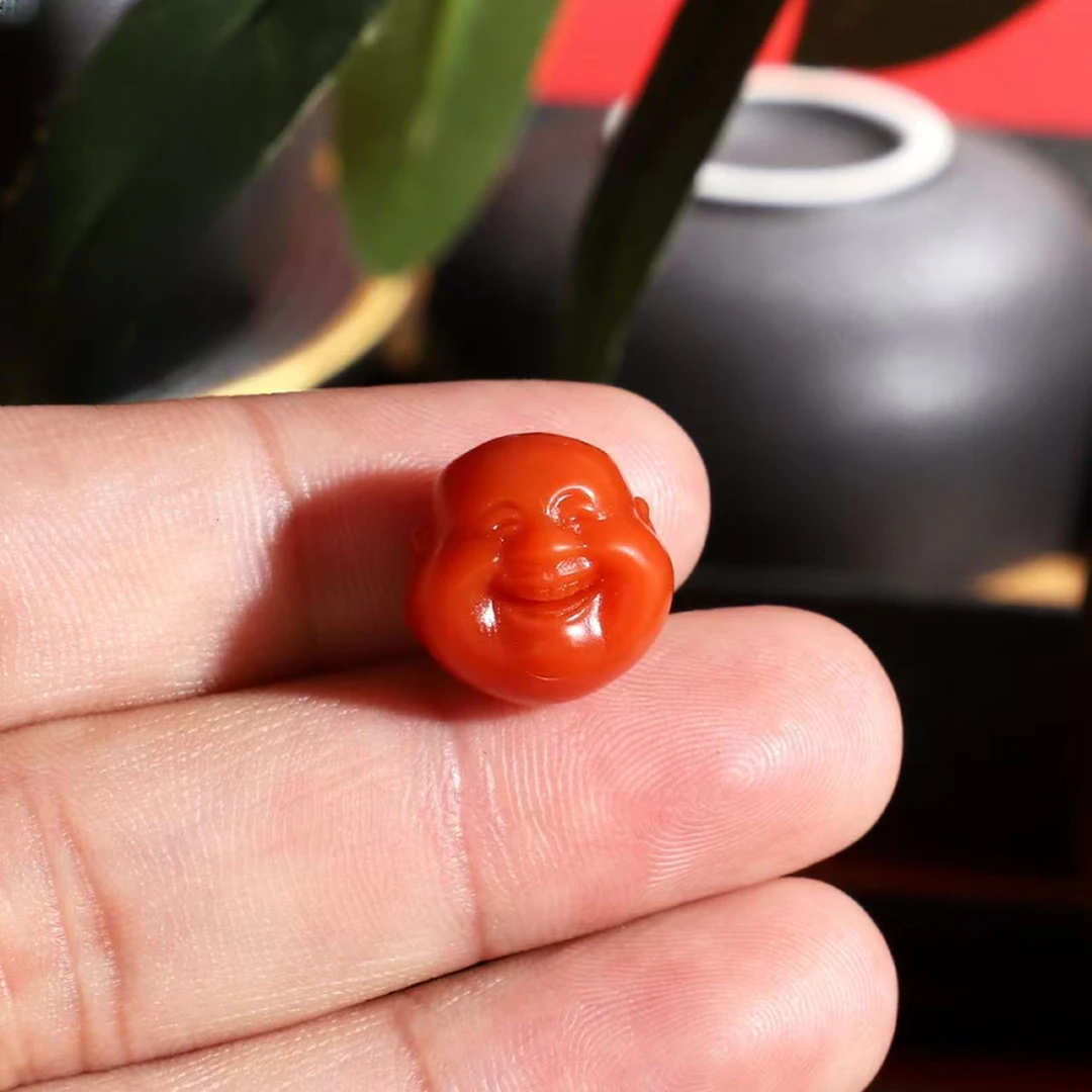 瓦西配珠直播选购多样性DIY饰品发其一弥勒佛11+㎜