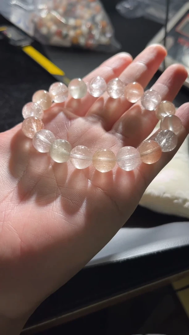 未镶嵌手串水晶101彩兔毛出厂价默认微瑕不退换11+