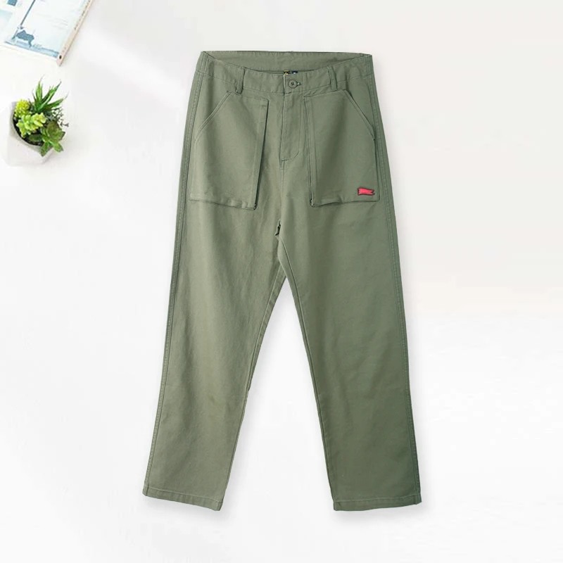 春季新款男士全棉休闲裤工装长裤透气宽松显瘦BB996时尚通勤风