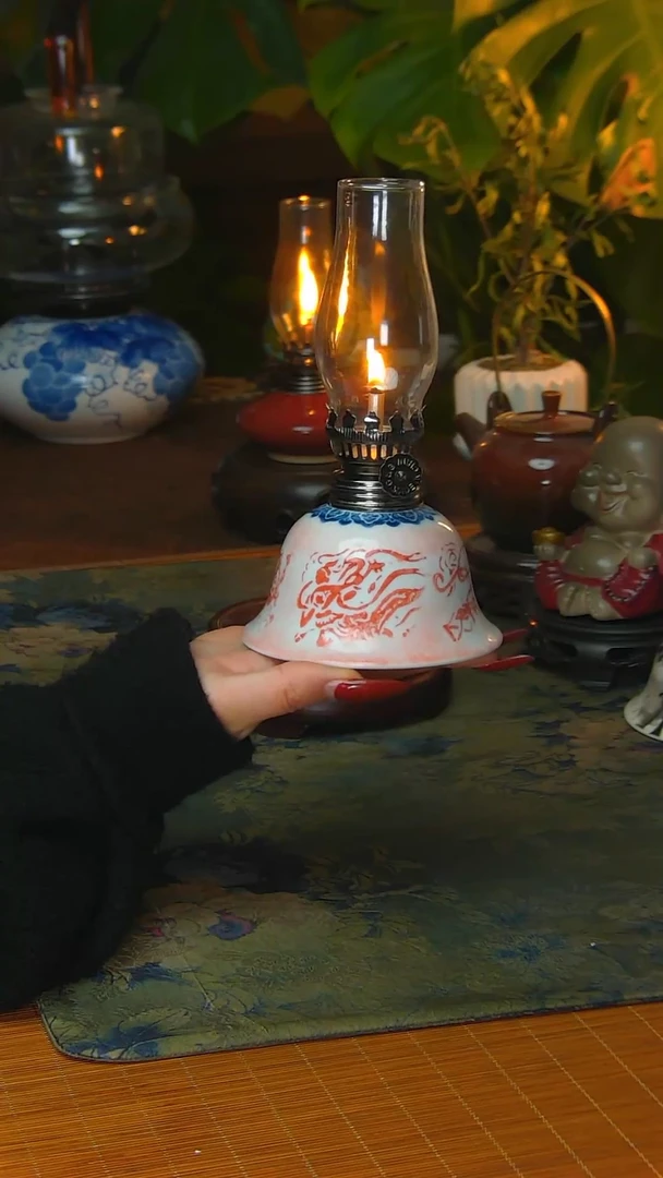 【闪购商品】景德镇陶瓷灯摆件