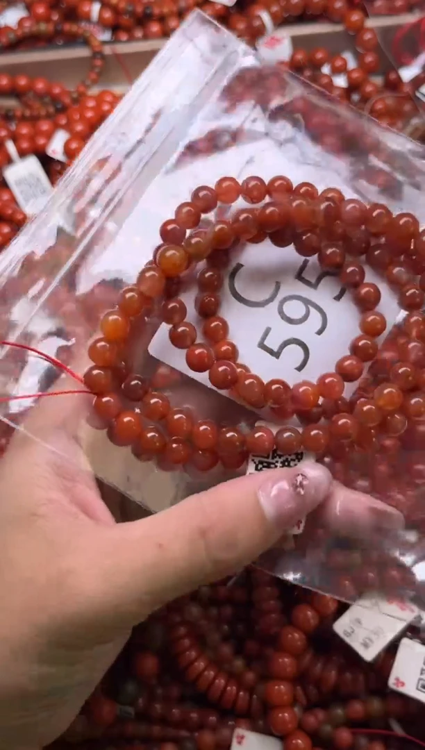 南红玛瑙未镶嵌珠宝奇石C595-6+