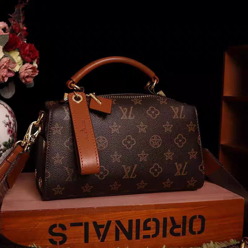 百搭枕头包单肩斜挎包送妈妈时尚复古桶包圆筒包气质轻奢小方包