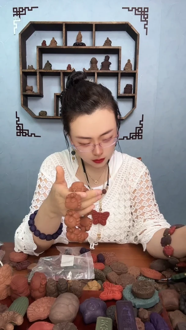 泥塑55元螃蟹（手串）