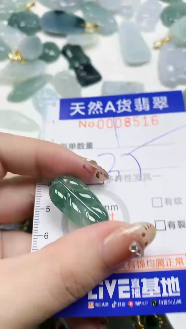 颈饰未镶嵌翡翠天然A货翡翠