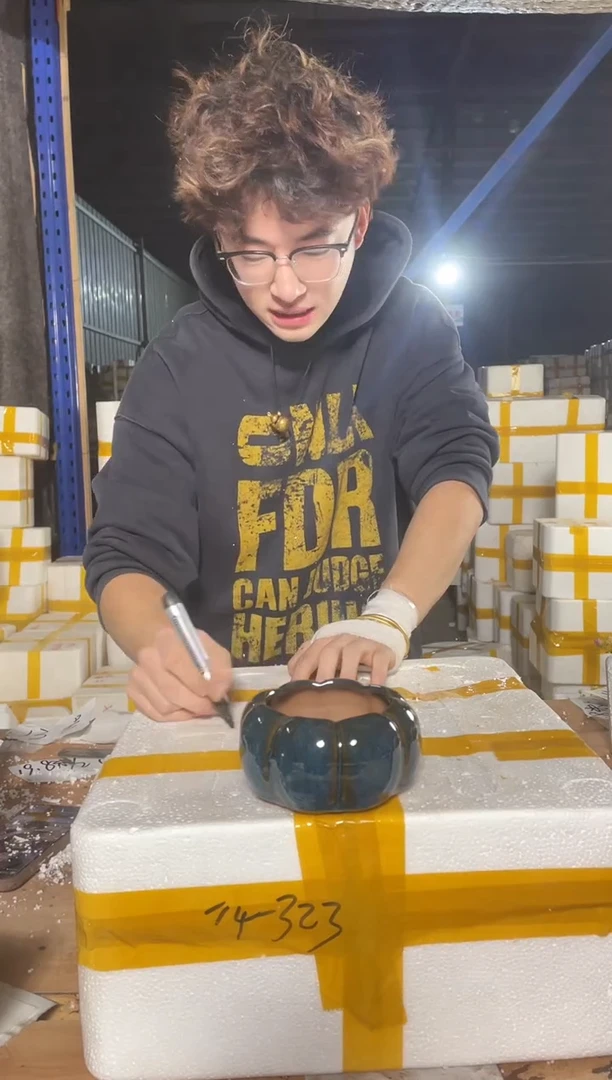 紫砂花盆宜兴紫砂粗陶花盆