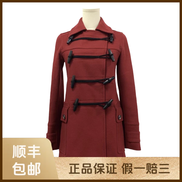 妃鱼/博柏利/羊毛/大衣/95新/s零九一五
