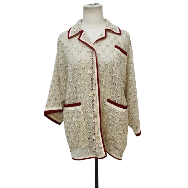 妃鱼/古驰/棉/衬衫/95新/凡1/17