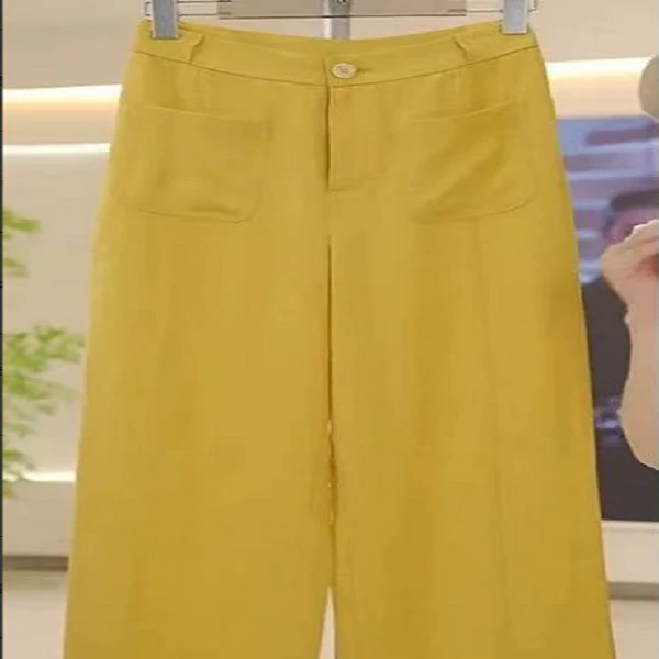 2025秋季新款女生气质牛仔休闲裤 JDNKB0087203