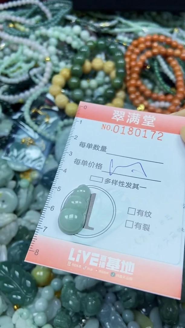 颈饰未镶嵌翡翠闪购0180172