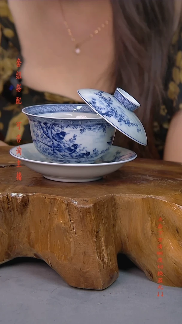 简装家用款1件套 白瓷陶瓷茶具