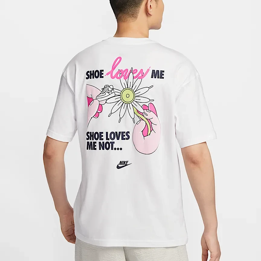 NIKE/耐克【情人节】男子春季时尚潮流运动休闲短袖针织衫HJ0585100