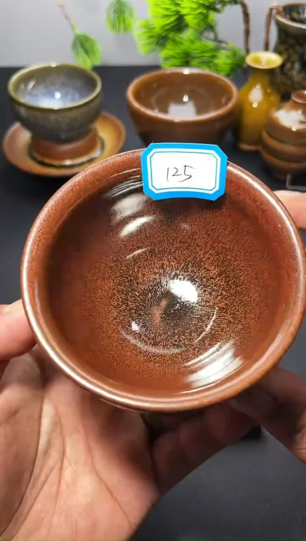 茶盏125 建盏叶紫