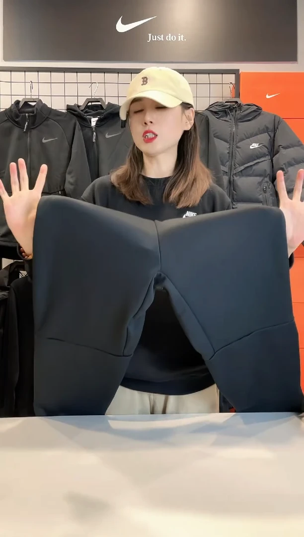 2123 华夫格子长裤XL码150-170斤 不退换