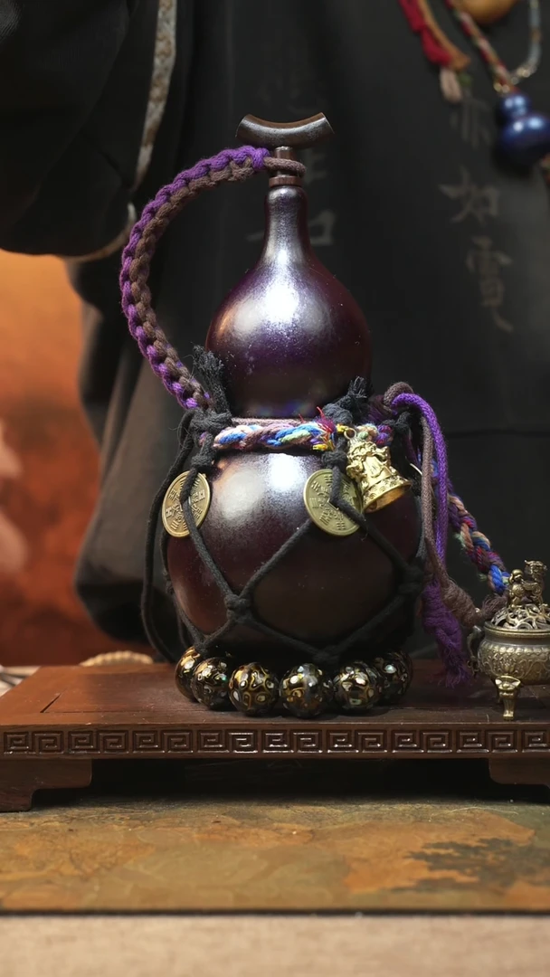 296大漆一物一拍记葫堂出品【不带手串】