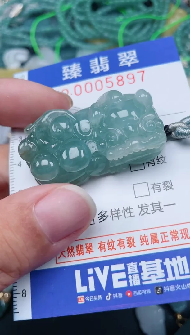 颈饰未镶嵌翡翠.0005897