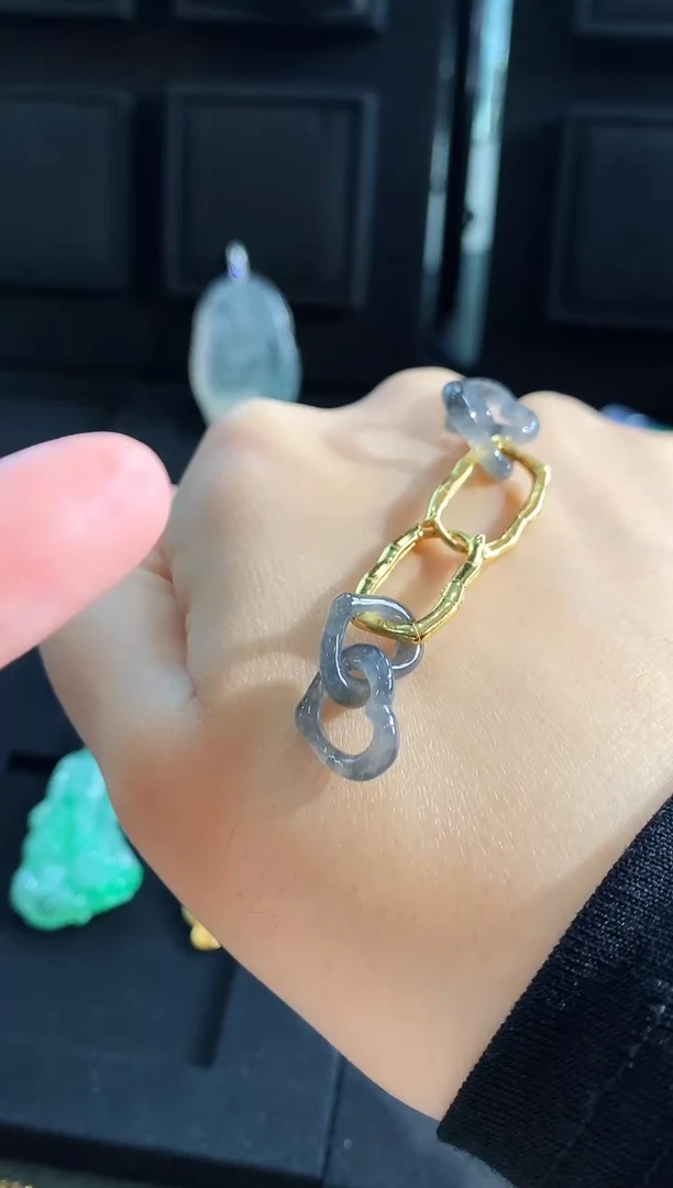 【闪购商品】翡翠耳饰银S925镶嵌耳饰