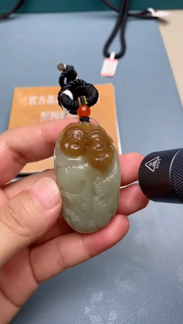 和田玉未镶嵌颈饰23