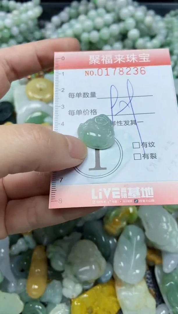 翡翠未镶嵌颈饰闪购0178236