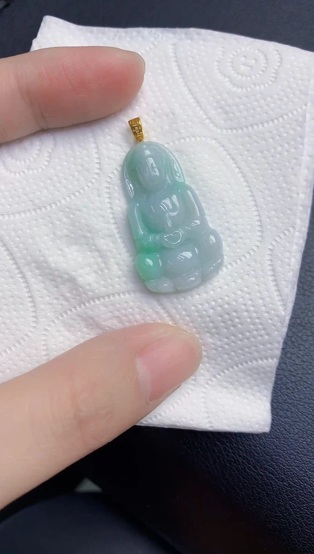 颈饰未镶嵌翡翠天然翡翠缅甸A货