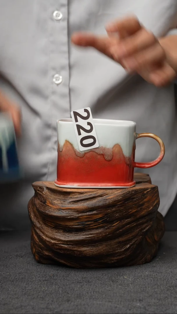 杯子220景德镇手创颜色釉杯（食品级）