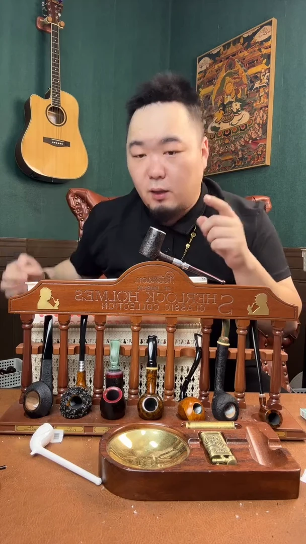 石楠木木雕款意大利进口石楠木烟斗