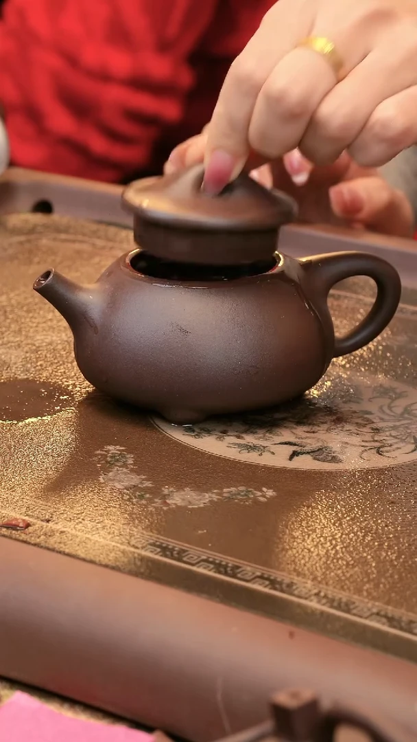 【闪购商品】紫砂茶叶盒=喀左紫砂原矿手工制作-