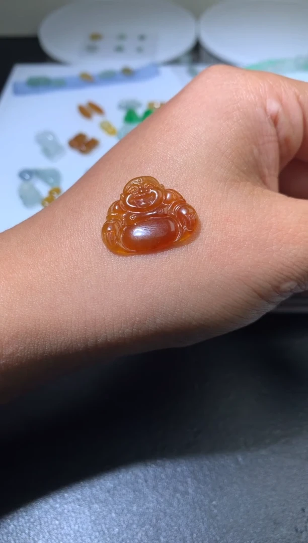 未镶嵌定制翡翠毛货