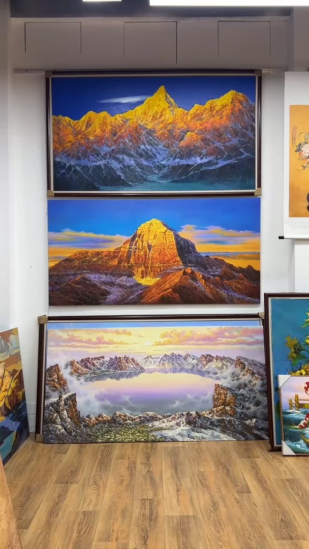 【闪购商品】书法定制长白山+李白