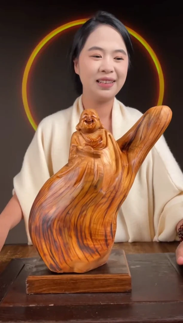 柏木（崖柏）手工摆件,先抢先得! 编号:54