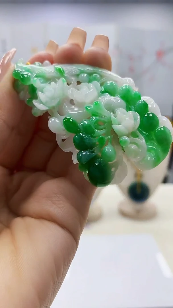 未镶嵌定制翡翠3495ty-毛货挂件25