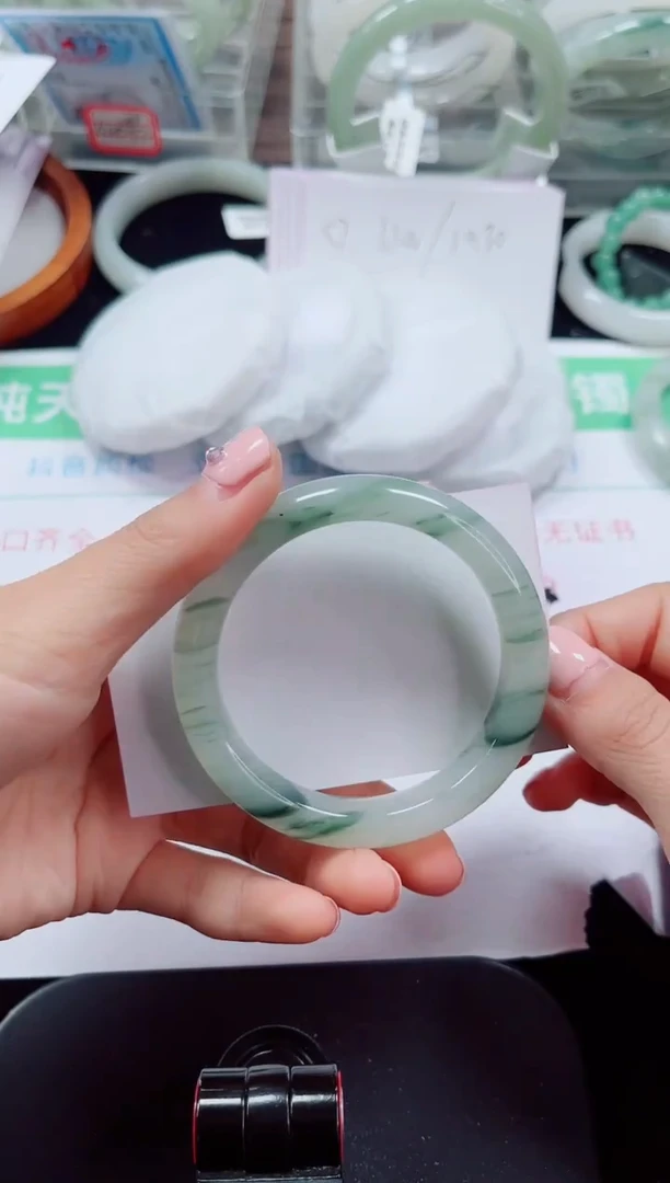 未镶嵌手镯石英质玉218-54/55