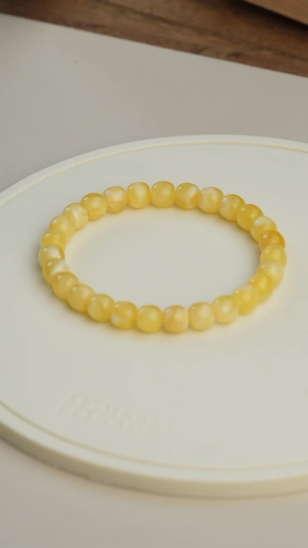 【闪购商品】蜜蜡裸石未镶嵌福利蜜蜡手串7