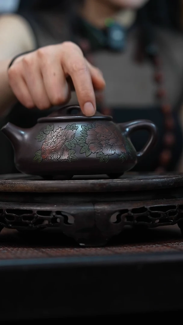 茶壶紫砂宜兴岁颐传砂原矿全手12