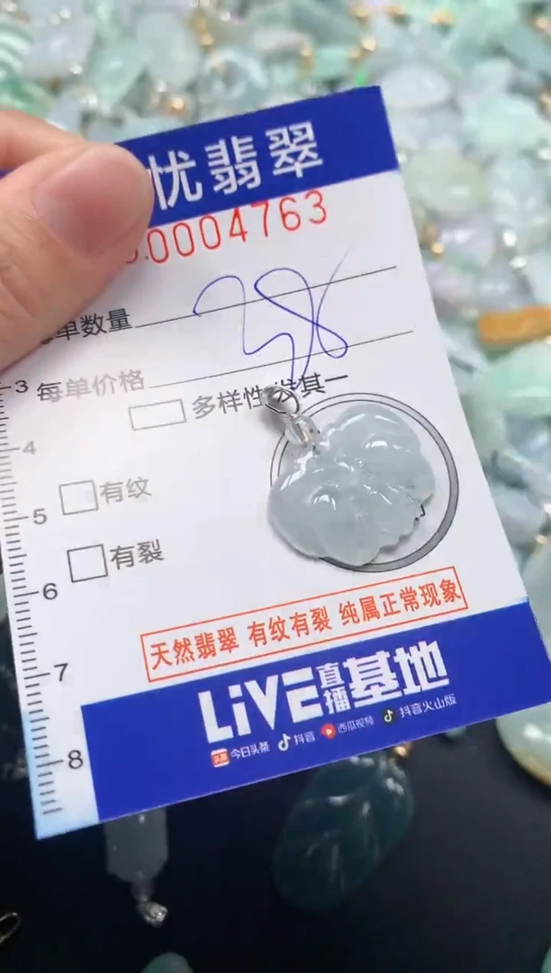 颈饰未镶嵌翡翠4763