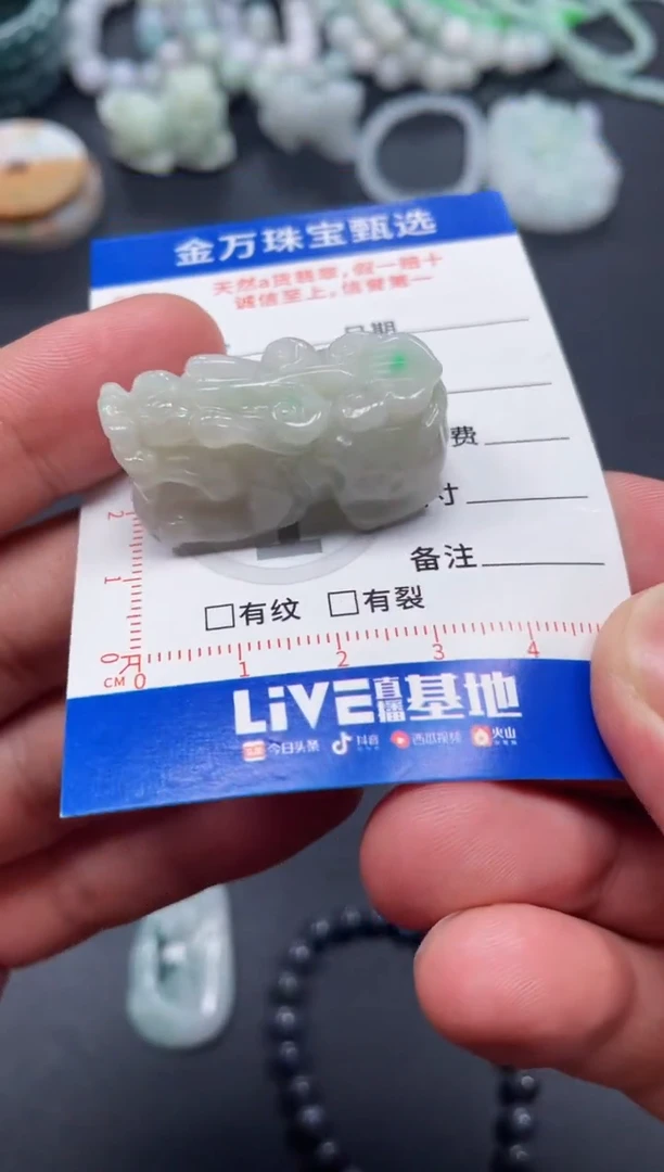 翡翠未镶嵌颈饰天然翡翠a货