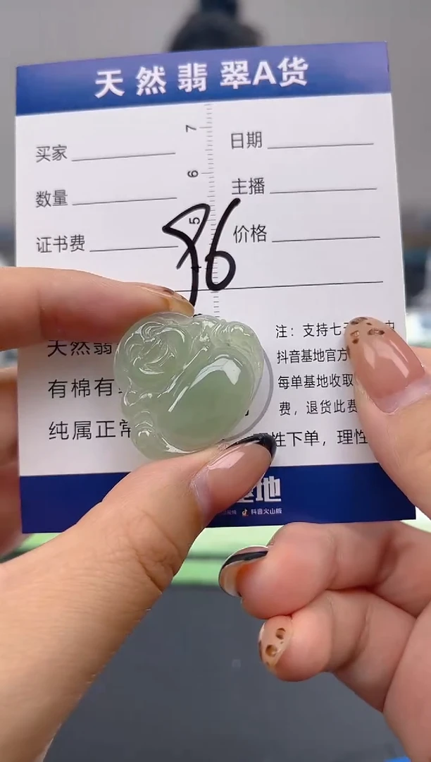 颈饰未镶嵌翡翠天然A货缅甸翡翠