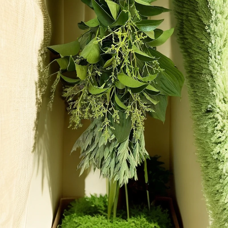 【端午节限定】端午天然艾花环香味花束精选国风花环新鲜套装四